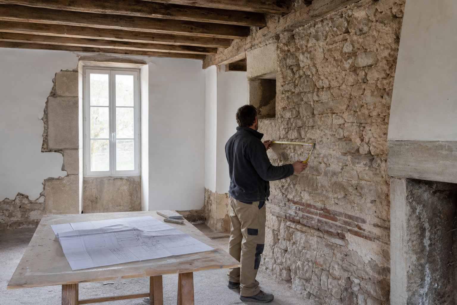 Quels indices permettent de reconnaître un mur porteur chez vous ?