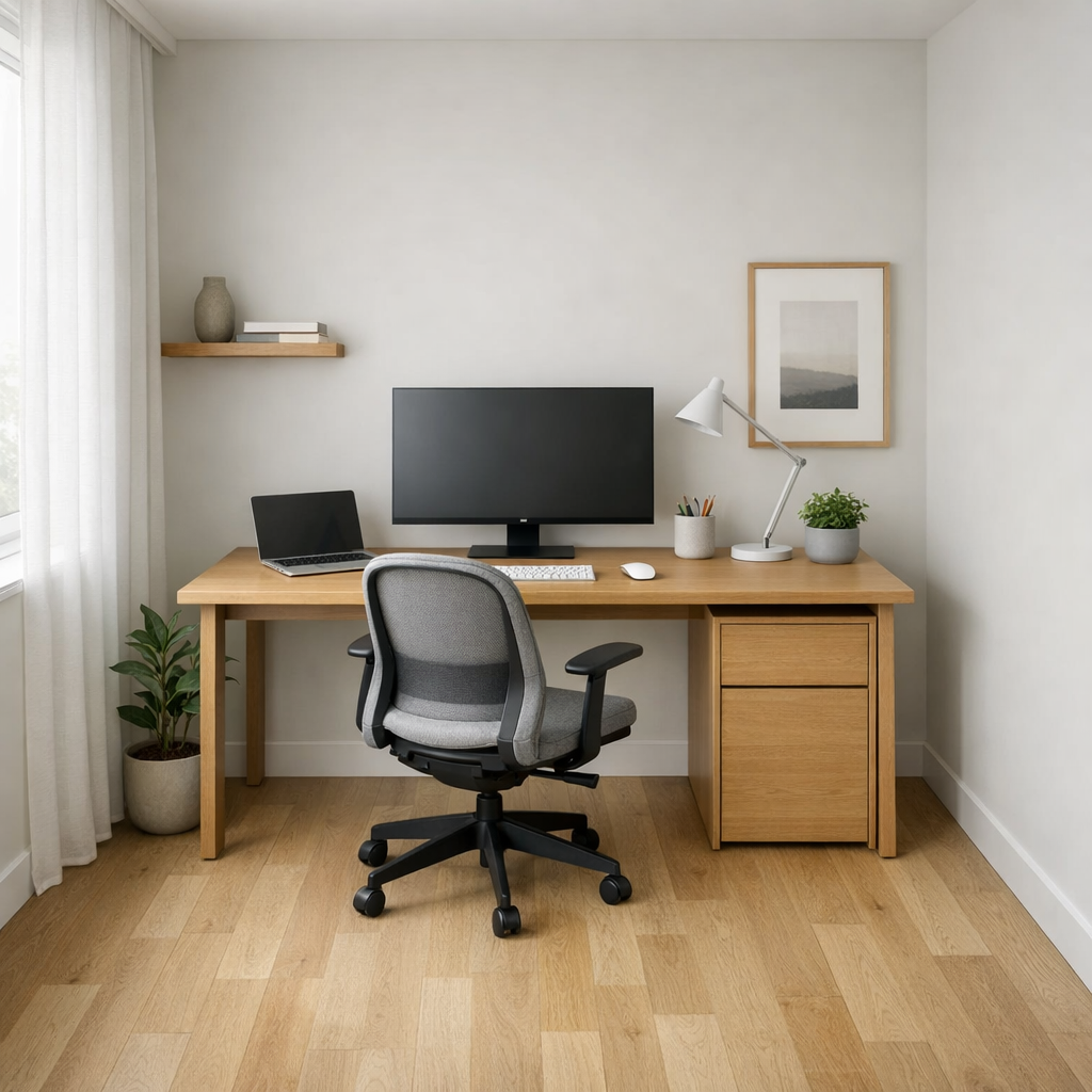 Quelle distance laisser entre un bureau et le mur ?